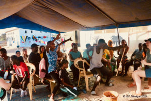 Rencontre et podcast au Sénégal pour l'ISF