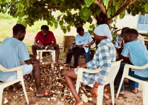 La ferme-école de Ndoumboudj sensibilise et récolte - Activités 2024