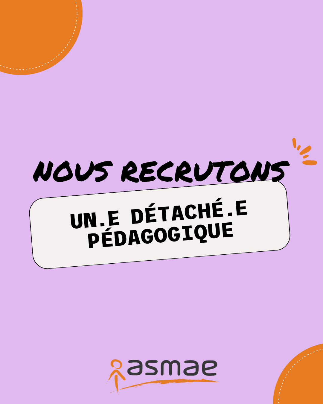 emploi détaché pédagogique