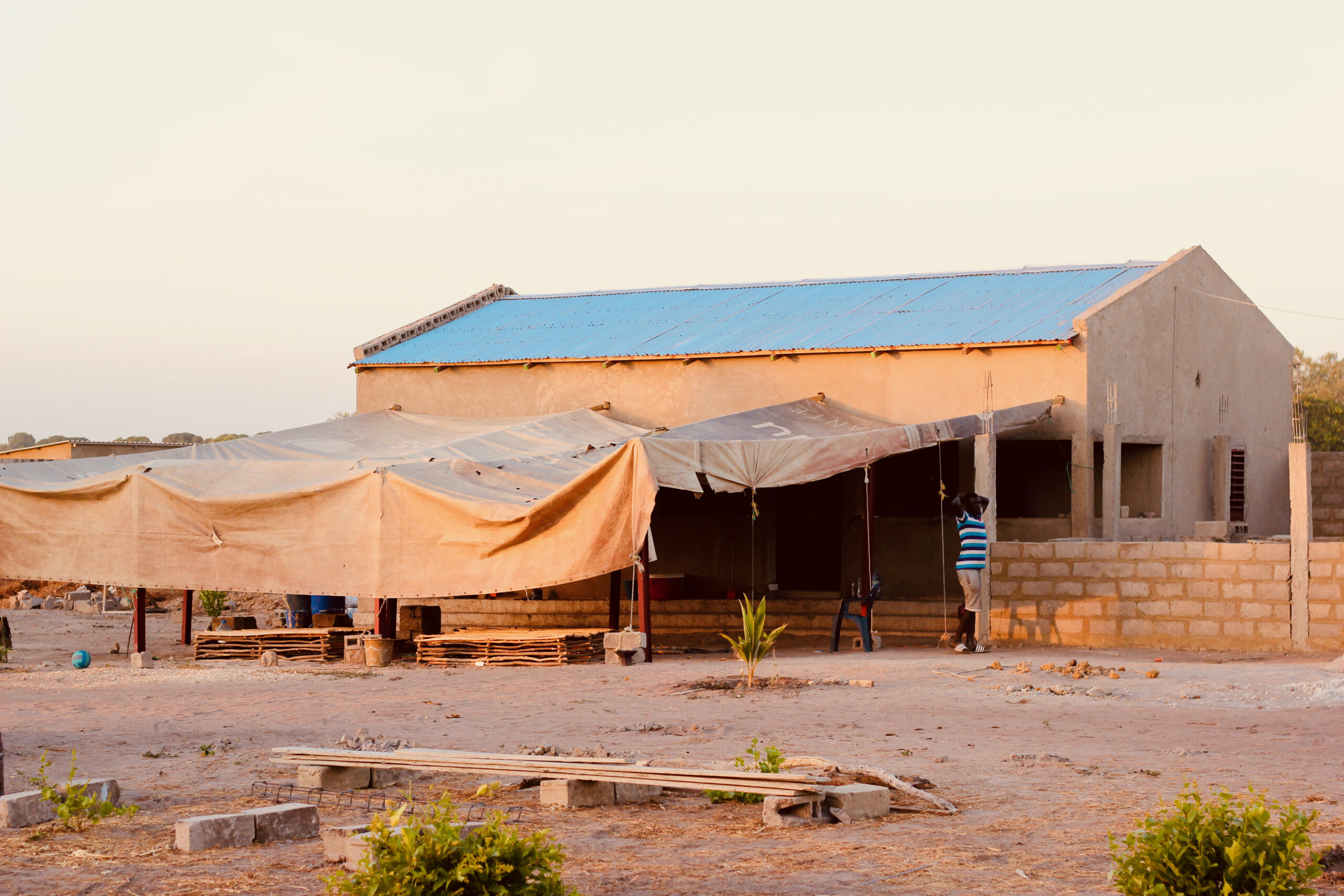 Sénégal - ferme-école - dortoir 1 - 2019 Sénégal - ferme-école - dortoir 1 - 2019