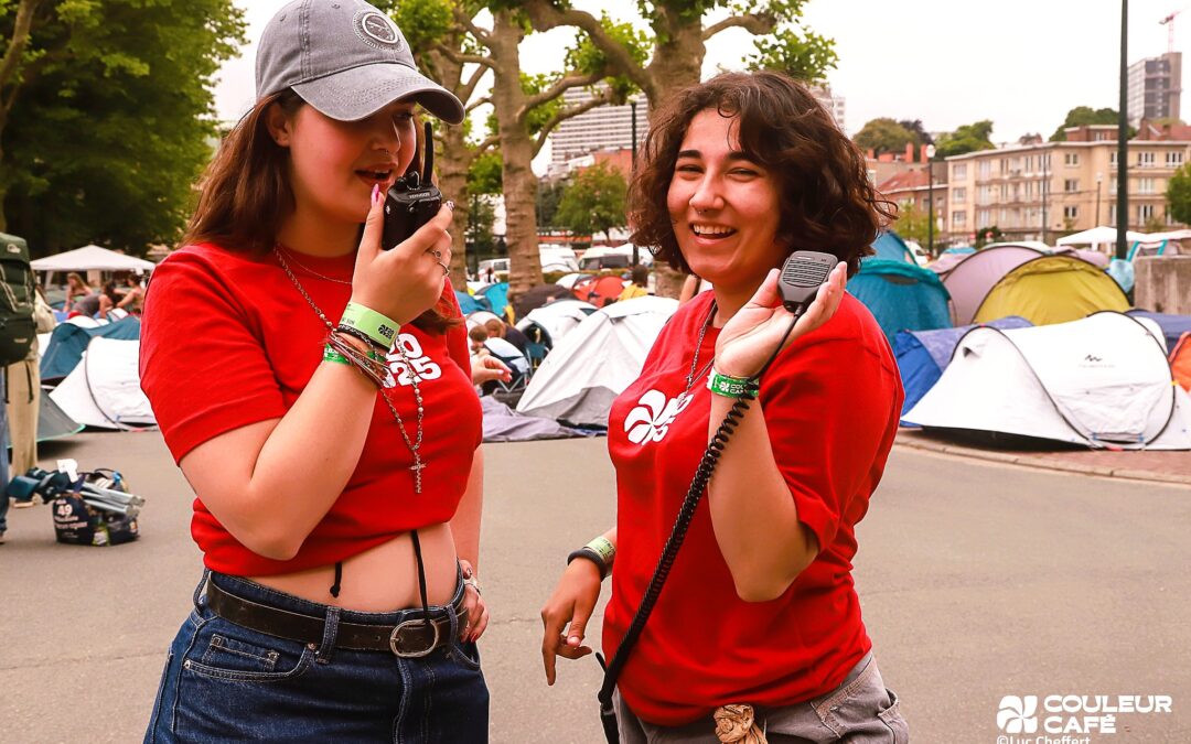 Gestion au top avec nos volontaires à Couleur Café