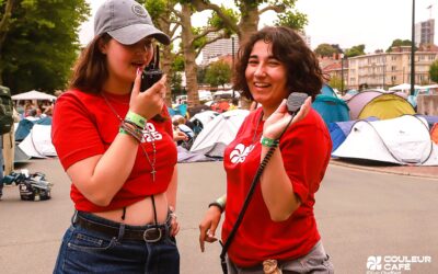 Gestion au top avec nos volontaires à Couleur Café