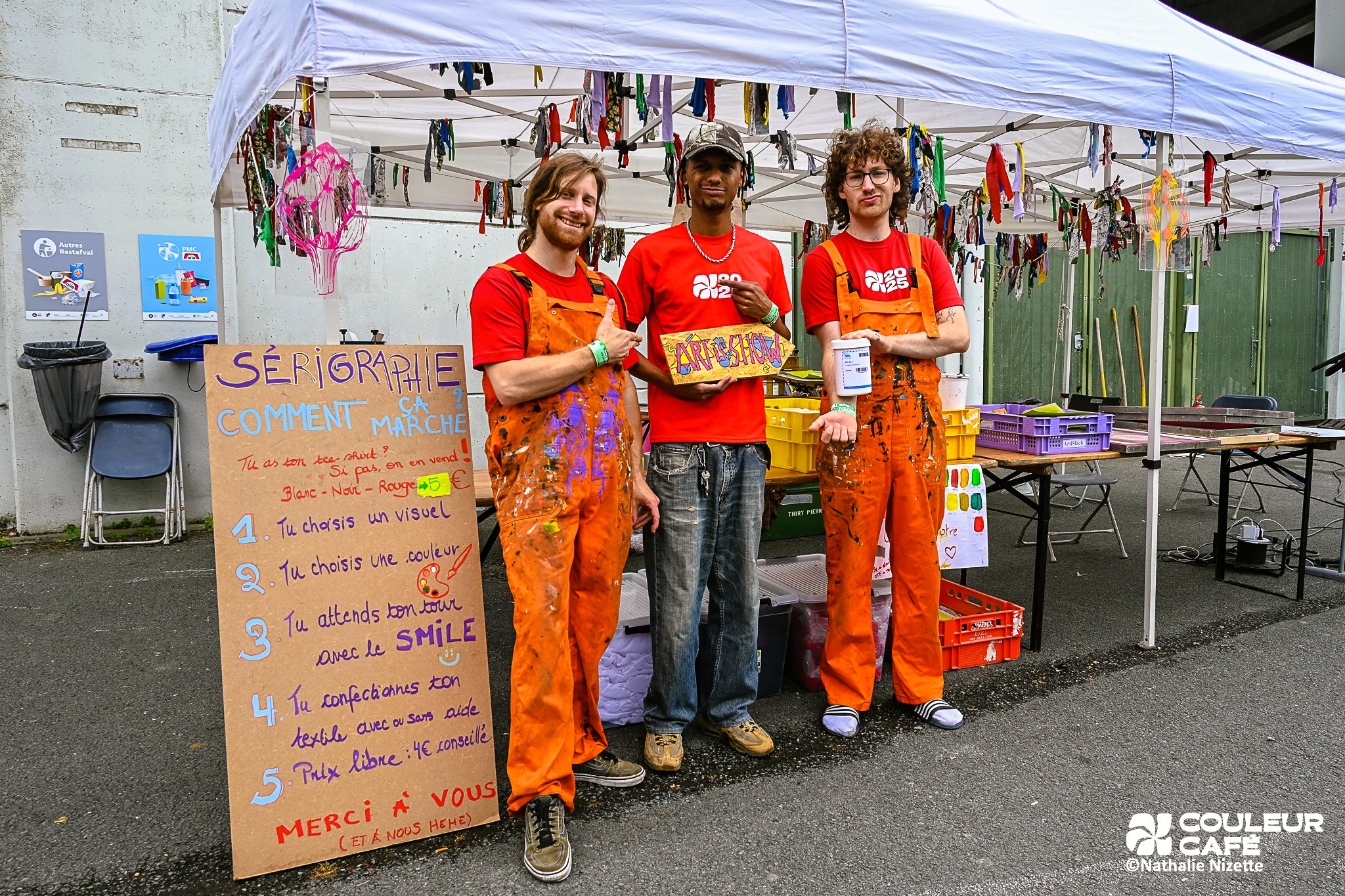 Gestion au top avec nos volontaires à Couleur Café - 2025 Gestion au top avec nos volontaires à Couleur Café - 2025