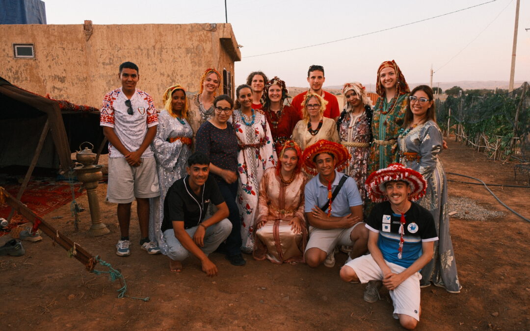 Les scouts Polleur immersion au Maroc