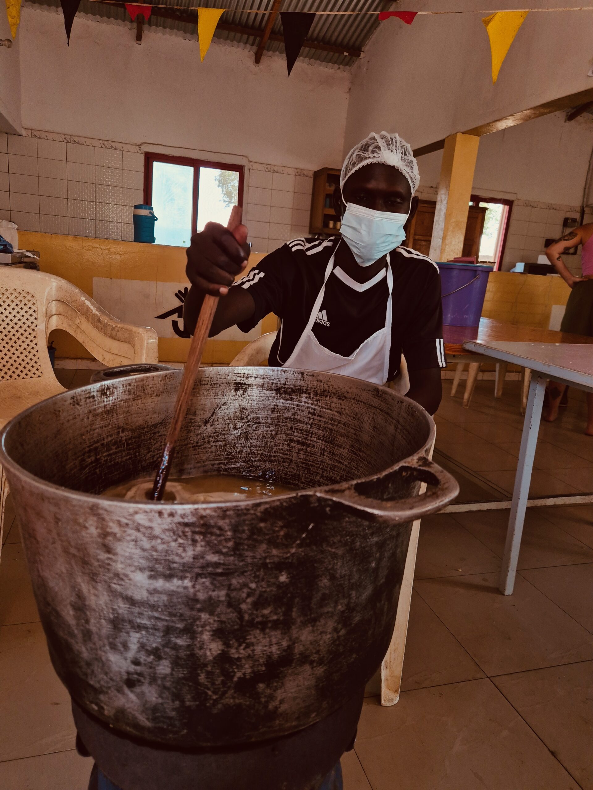 Toute une équipe de photographes au Sénégal
