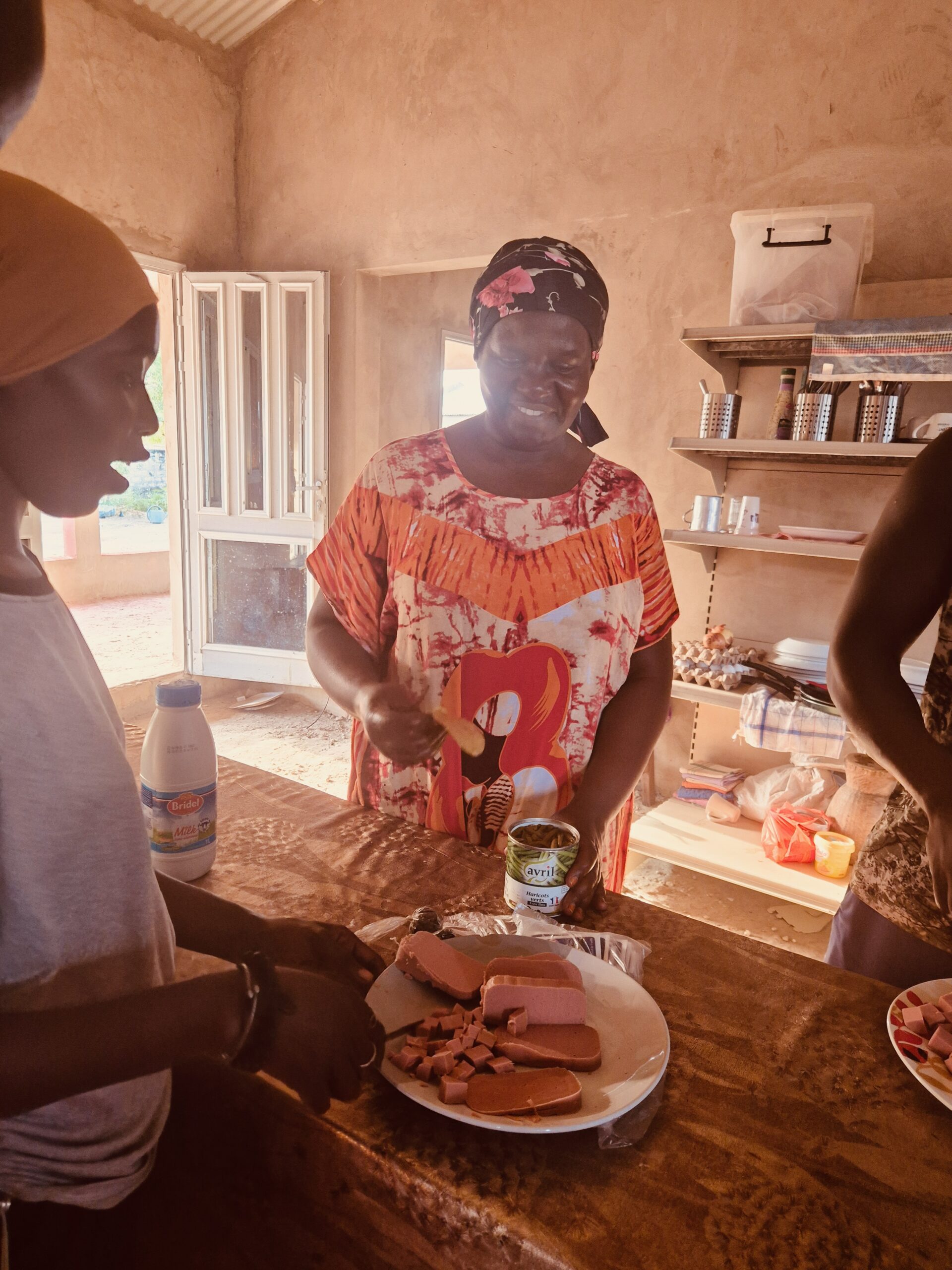 Toute une équipe de photographes au Sénégal