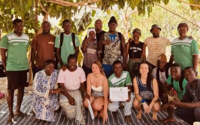 Toute une équipe de photographes au Sénégal