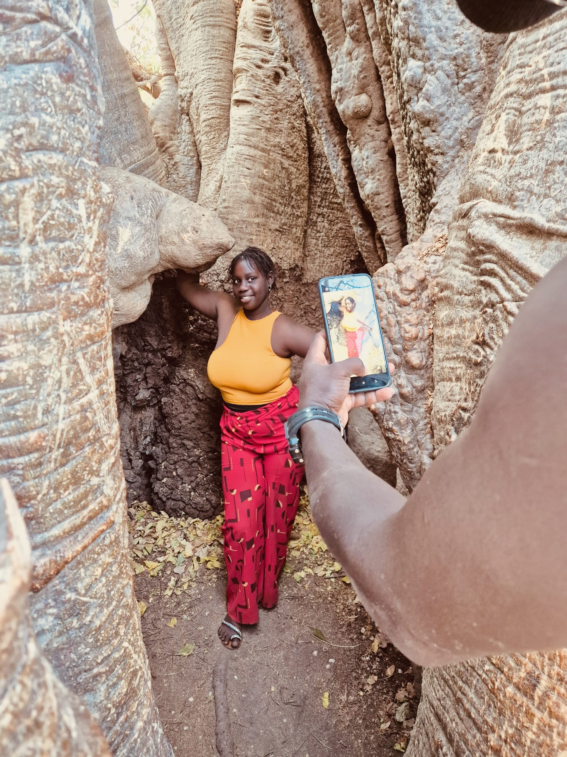 Toute une équipe de photographes au Sénégal