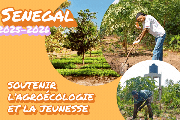 Soutenir un projet – Promouvoir l’agroécologie au Sénégal – 2025/2026