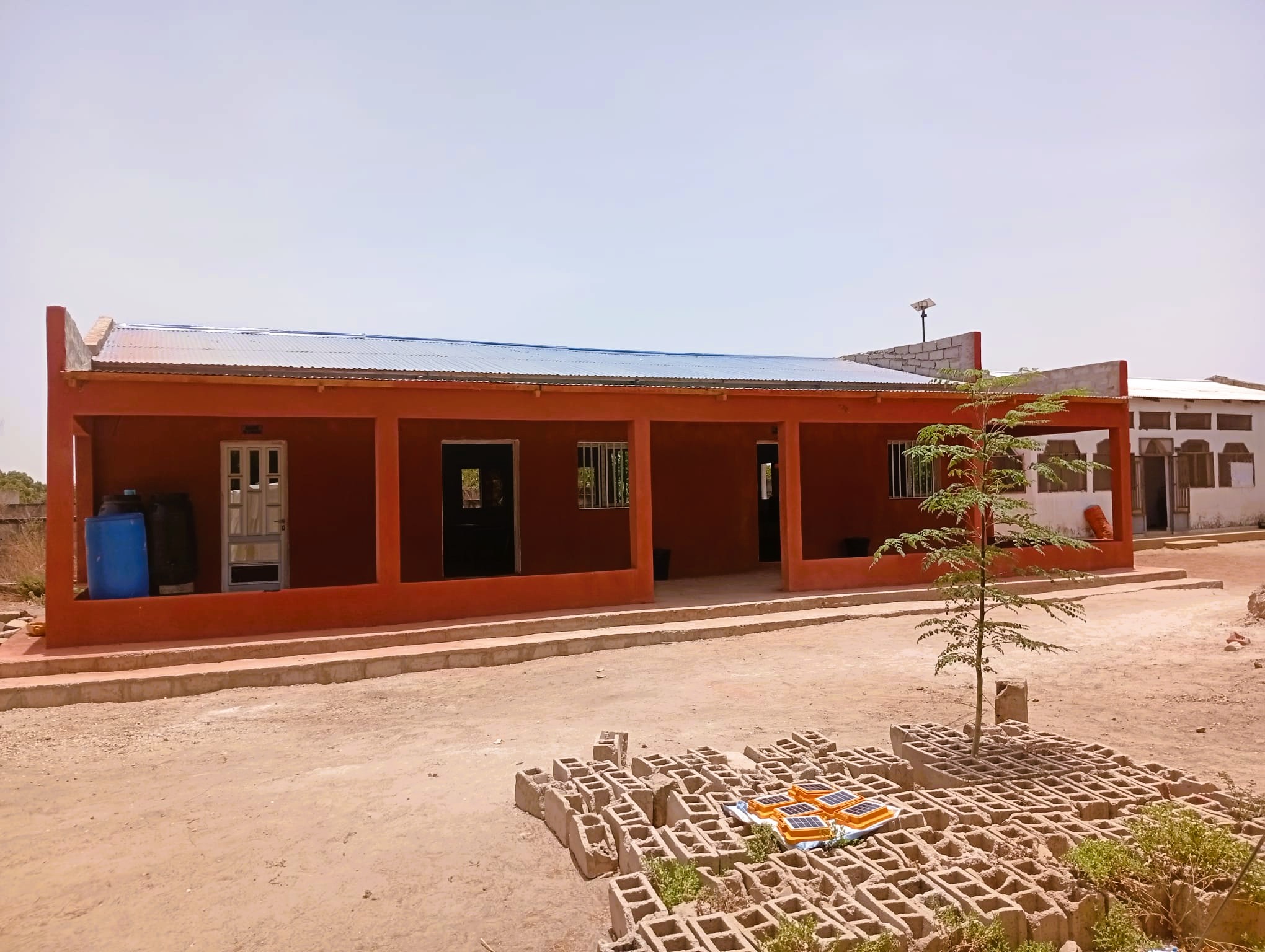 Sénégal - ferme-école - salle polyvalente