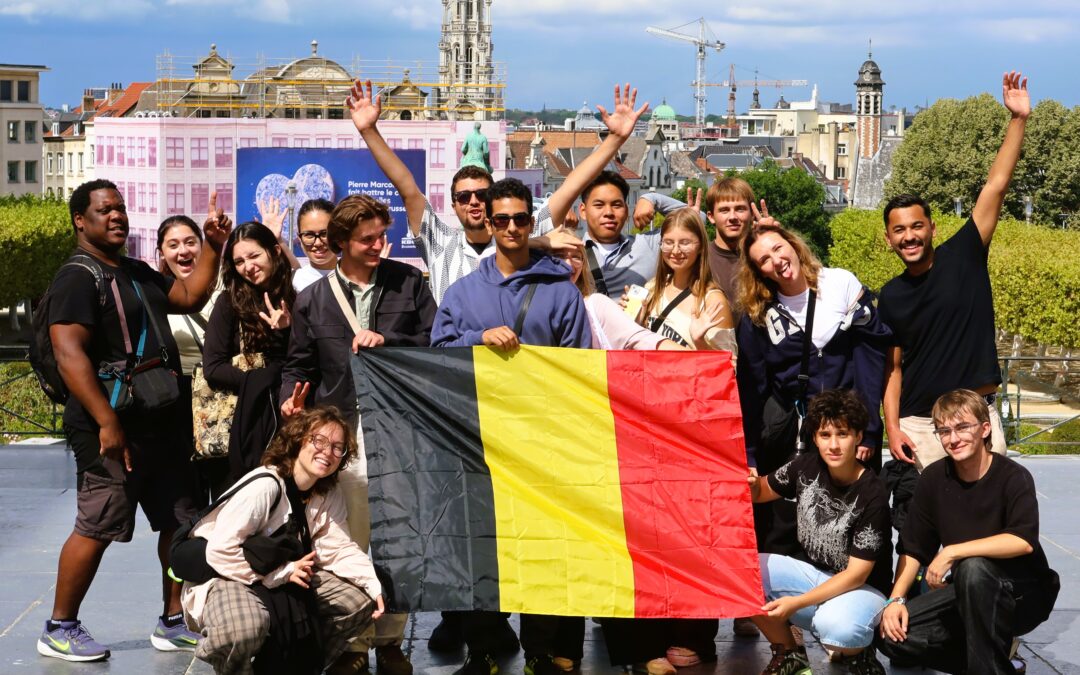 Deux Meet Up et 32 jeunes pour une dose de Belgique