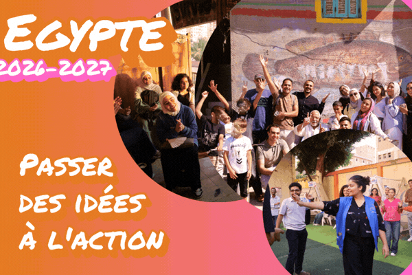 Soutenir un projet - Passer des idées à l'action - Egypte - 2026-2027